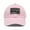 Light Pink / Grey patch, variant on Swimming Mom Hat Cap Strap Back Dad Hat With Patch High School College Mom