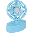 thumbnail image 2 of Ventilador de escritorio, miniventilador de carga USB, rotación automática del cabezal móvil, ventilador Personal pequeño perfecto, ventilador de aire acondicionado portátil Personal Fokelyi 220271-3, 2 of 9