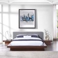 thumbnail image 2 of Ergode Freja 3 Piece Queen Fabric Bedroom Set - Walnut Gray, 2 of 2