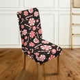 thumbnail image 3 of Xoenoiee Christmas Candy Print Waterproof Chair Covers for Dining Room, Dining Room Chair Covers Protectors Stretch Kitchen Parson Chair Slipcovers Christmas Decoration, 1 Set, 3 of 7