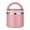 Pink#0904-254, variant on Ultimate Stainless Steel Lunch Box 4.72 IN - Leak Proof Thermal Food Container with Handle for Meal Prep Work School Blue