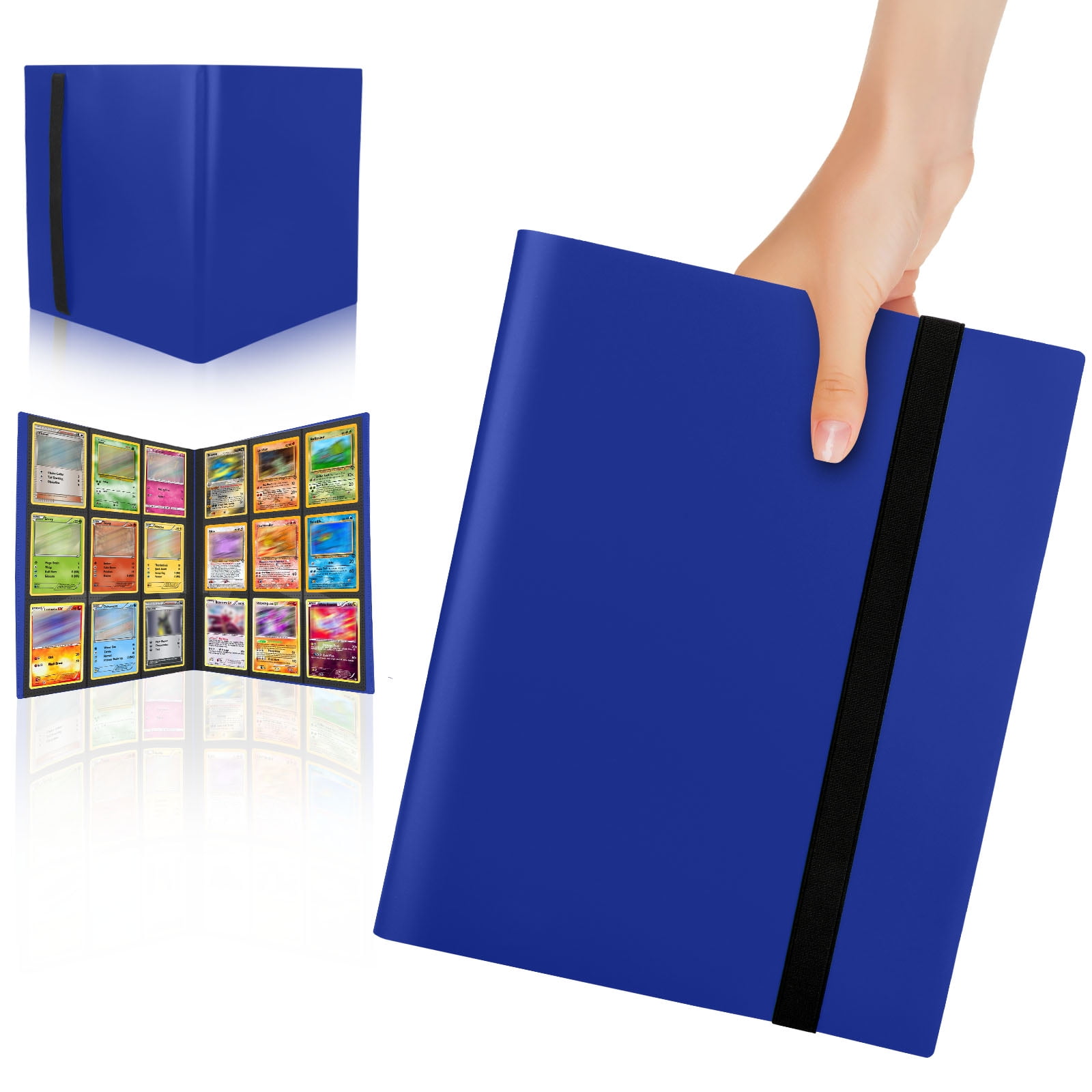 Trading Card Binder For Pokemon Cards EEEkit Card Holder 20 Pages 9 trading-card-binder-for-pokemon-cards-eeekit-card-holder-20-pages-9