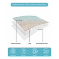 thumbnail image 5 of Quilts Twin Size Bedding Set, Teal Coastal Lightweight Quilted Comforter, Beach Nautical Seaside Ocean Beige Soft Reversible Bedspread Coverlet with Pillow Covers for All Season, 68" x 86", 5 of 7
