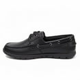 thumbnail image 3 of Adolfo Stanley Men's Casual Moc-Toe Loafer -Comfortable Slip-On Boat Shoes-Black -Size 10, 3 of 4