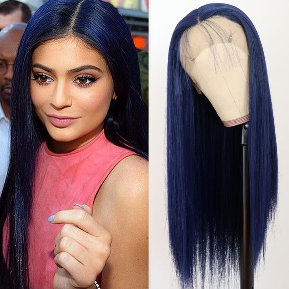 blue lace front wigs