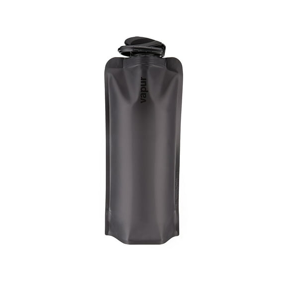 Vapur Anti-Bottle Collapsible Plastic Water Bottle 23 oz. Blackout (30177)