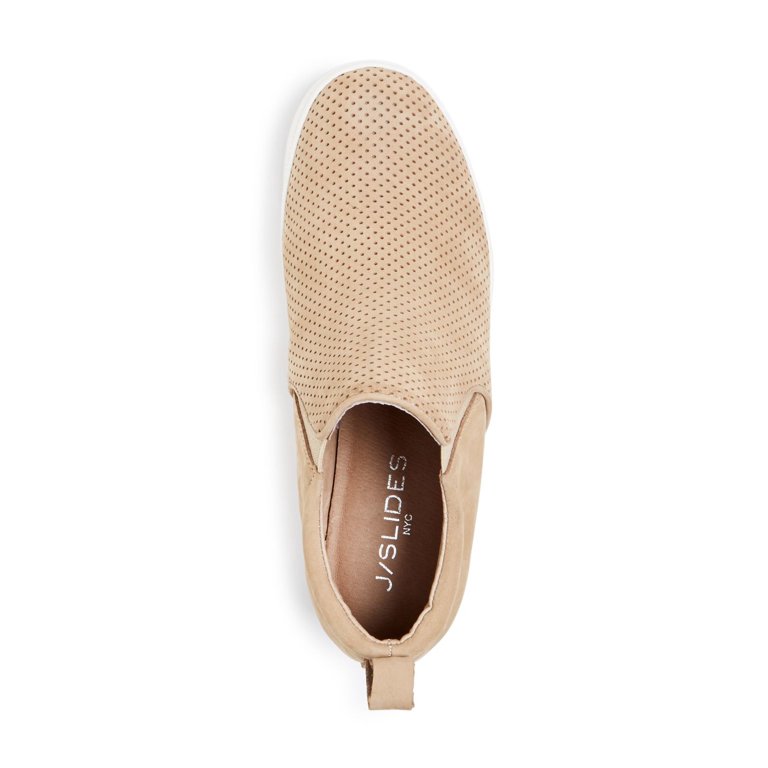 J SLIDES Womens Sand Beige 1