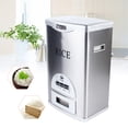 thumbnail image 6 of DENEST Auto Rice Dispenser Rice Storage Container Stainless Steel Rice Organization, 6 of 17