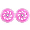 thumbnail image 1 of EeaseCA 2pcs Light Up Scooter Wheels High Elastic Wear-resistant PU Bearing Wheels, 1 of 7