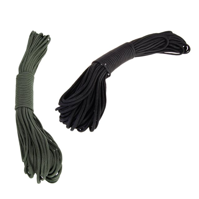 Cuerdas de Paracaídas Cable de Seguridad Uso Escalada Roca Senderismo Acampadas Soledad Paracord al aire libre