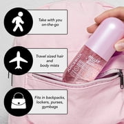 Holler and Glow Mood Boost Juicebox Body & Hair Mist, Watermelon Scented, Clean Formula, Water Based, Allergen Free, 3.38 fl oz