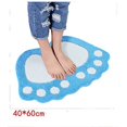 thumbnail image 4 of Cute Foot Pads Soft Microfiber Bathroom Rug Non Slip Doormat Cute Large Doormat Absorbent Carpet for Bedroom Kitchen Carpet, 4 of 6