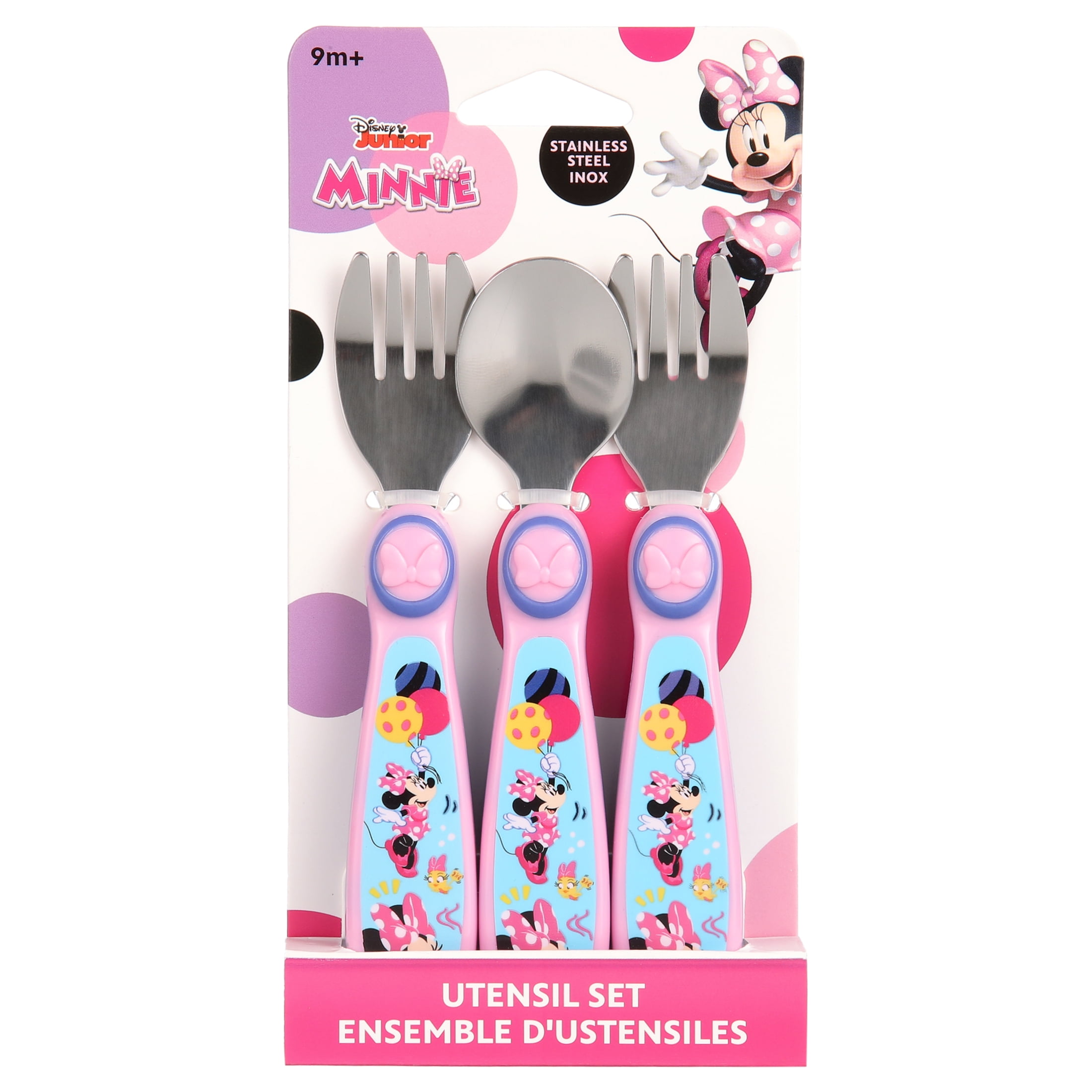 Disney Minnie Mouse Baby Girls' 6-Pack Spoon Set