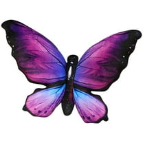 Butterfly Pillow, Lifelike Butterfly Plush Large Insect Animals Body Pillow, Gift Butterfly Plushie Cushion, Decor Home Bed Living Room Car Chair for Kids 19.68X15.7"