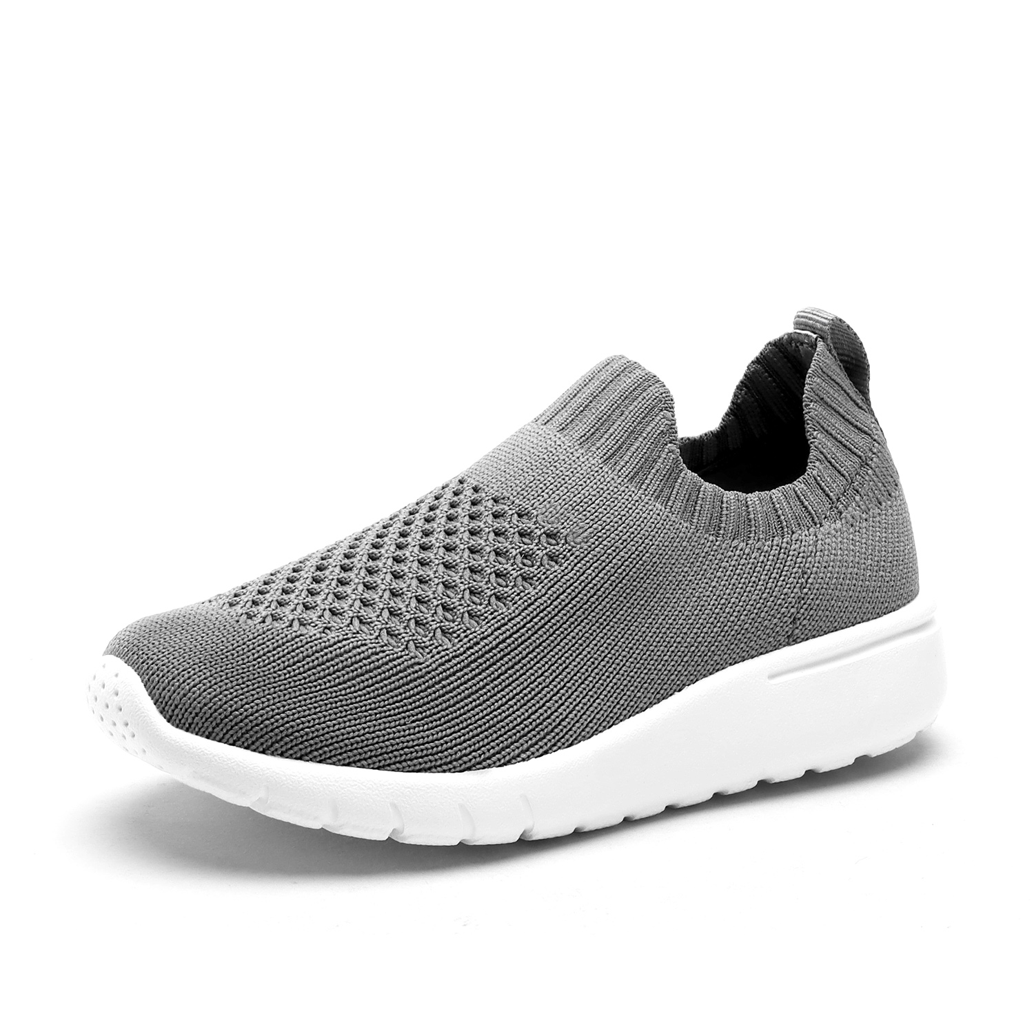 ANUFER Kids Slip On Sneakers - Knit Breathable Sock Shoes For Running & Play - View #4