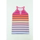 thumbnail image 3 of ABPHQTO Camisola ahuecada a rayas de colores multicolor para mujer, 3 of 5