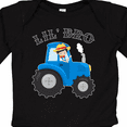 thumbnail image 4 of Inktastic Farmer Tractor Little Bro Boys Long Sleeve Baby Bodysuit, 4 of 5