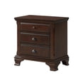 thumbnail image 5 of Bowery Hill Solid Pine Wood 5-Piece King Bedroom Set in Cherry, 5 of 10