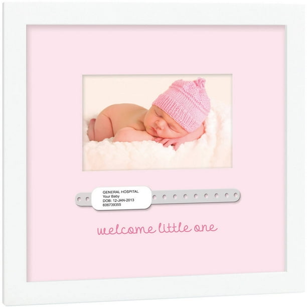 Tiny Ideas Baby Hospital Bracelet Keepsake Frame