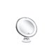 thumbnail image 2 of Espejo de maquillaje Aumento 10x Espejo de maquillaje iluminado por LED Giratorio de 360 ° con ventosa integrada Espejo de afeitar Espejo de pared Espejo de aumento con pilas Ormromra LL-0033, 2 of 5