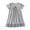 Gray, variant on Girls Ruffle Short Sleeve Nightgown Crew Neck Bow Detail A-Line Sleep Dress Loungewear