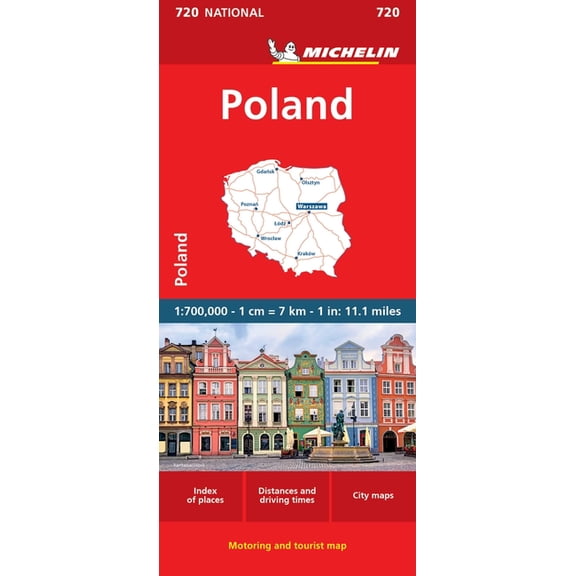 Maps/Country (Michelin) Michelin Poland, (Paperback)