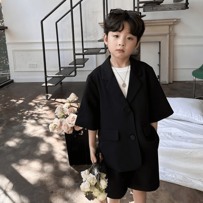 Baby black blazer outlet