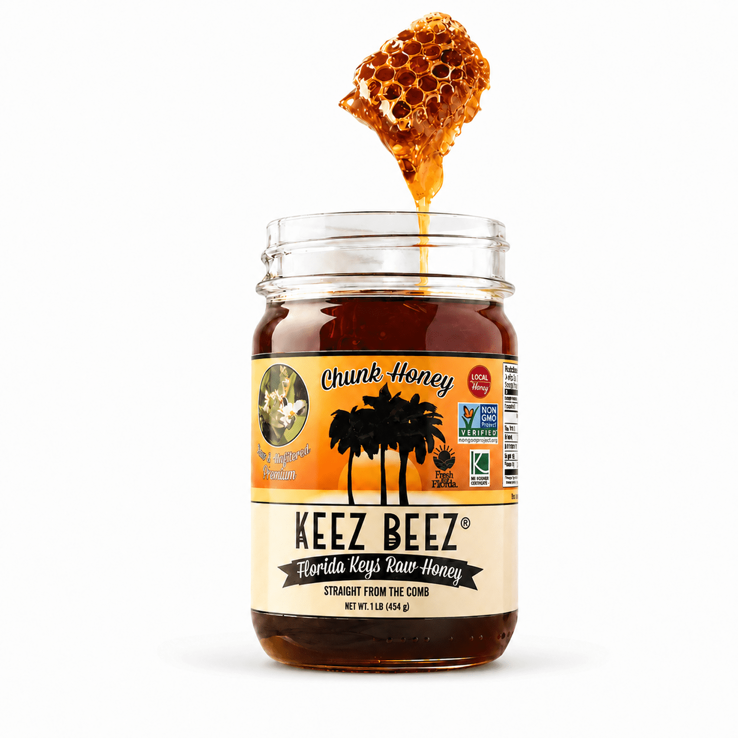 honey1028@即購入OK Crockett Honey Co., Raw Arizona Wildflower Honey, 3 lbs - Walmart.com