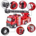 thumbnail image 1 of Sprayable Fire Engine Engineering Vehicle Large Model Car Diecast Children‘s Vehicle Model Toy Sound Light Boys Toy Car Kid Gift, 1 of 1