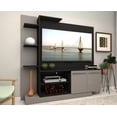 thumbnail image 1 of Mueble de Tv 55" MADIK con Repisas y Puertas color tabaco/blanco Modelo L2473.0004, 1 of 4