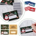 thumbnail image 2 of Daily Mix Store 30Pcs Christmas Scratch Cards with Santa Claus and Christmas Tree Pattern Vouchers, Party Game Pri, 2 of 9