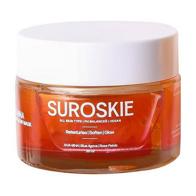 SUROSKIE Rosanna Rose Instant Glow Face Mask 50ml | With Rose &