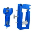 thumbnail image 2 of Plantilla de enrutador de bisagra de puertas Herramienta manual fácil de usar Kit de instalación de bisagra de accesorios profesionales portátiles Azul, 2 of 7