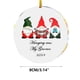 thumbnail image 2 of Decoraciones Del Árbol de Navidad Ornamento Colgante de Feliz Navidad con Papá Noel, Colgante Decorativo de Acrílico de 2024 para el Árbol Invierno Regalo de Año Nuevo en la Caja de Regalos, 2 of 6