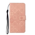 thumbnail image 2 of For Samsung Galaxy S25 5G 6.2" Ethnic Wind Embossed Strong Magnetic Attachment/Closure, Card Slots/Pocket, PU Leather Flip Wallet Case ﻿,Pink,For Galaxy S25 5G, 2 of 8