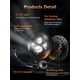 thumbnail image 5 of Faros delanteros UNI-SHINE redondos LED Hi/Lo Beam de 7 pulgadas para Jeep Wrangler, 5 of 8