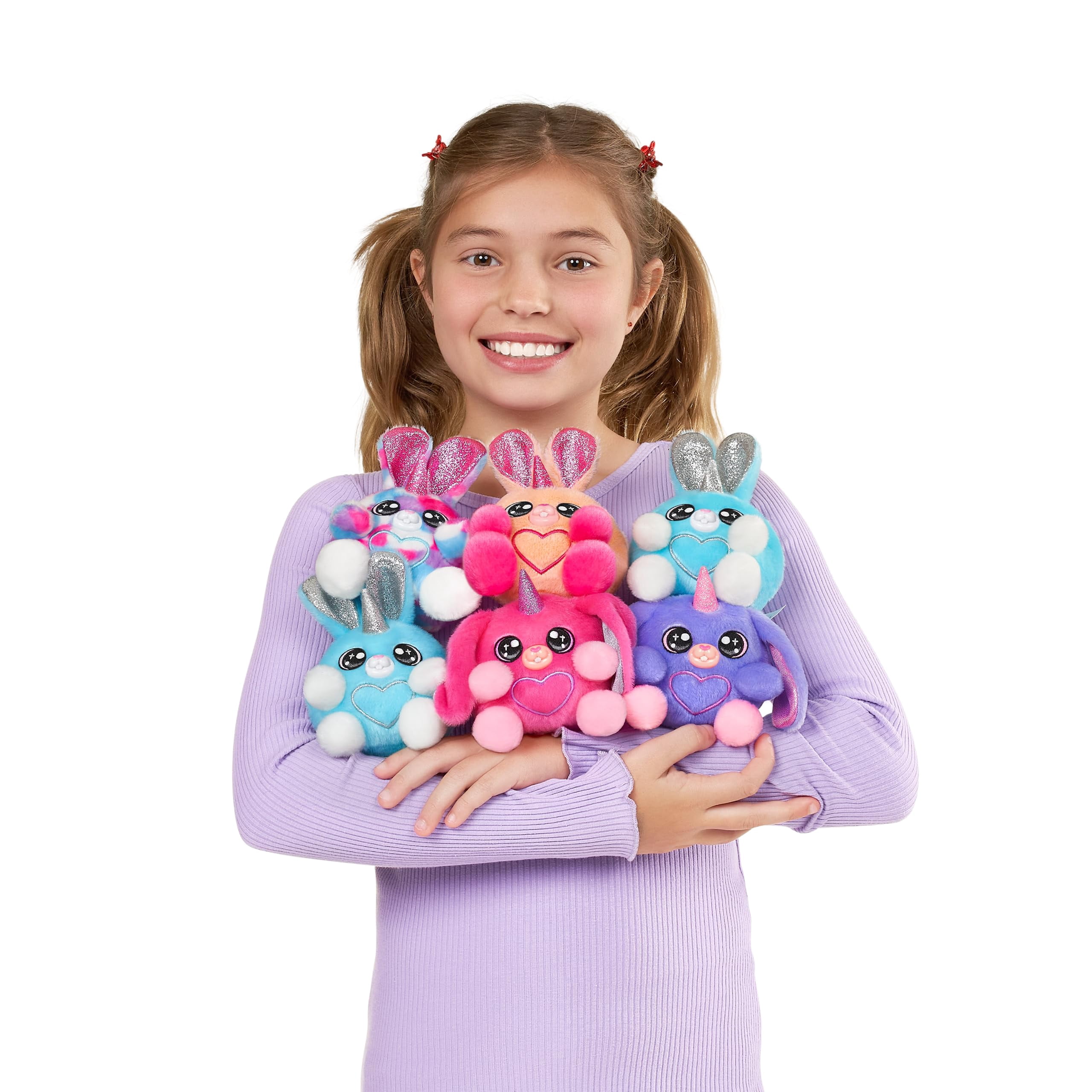 Rainbocorns Bunnycorn Surprise Series 2 (2 Pack) by ZURU Rabbit Bunny Plush Toy Girls Gift Idea (Randomized Non Duplicate)