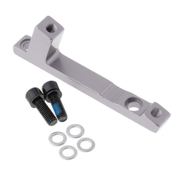 2x de Pinza de Montaje Adaptador Adaptador Delantero Trasero 160 para Bicicletas de Carretera de Montaña Bicicletas DYNWAVEMX Adaptador de freno de disco de bicicleta