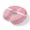 Pink, variant on Neck Pillow Ergonomic Memory Foam U Shaped Pillows,Minimalist Geometric Triangle Art Soft Portable Neck Head Support Cushion Pillow for Travel Airplane Car Office Use,Yellow Green and White