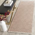 thumbnail image 2 of SAFAVIEH Montauk Kimberlyn Geometric Diamond Cotton Area Rug, Beige/Ivory, 2'3" x 3'9", 2 of 8