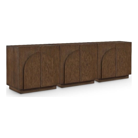 Meridian Furniture Navona Brown Oak Veneer Sideboard/Buffet