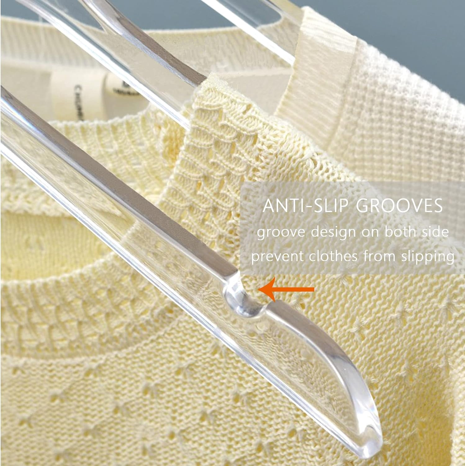 15 Pack Acrylic Hangers with Gold,Acrylic Clear Hangers,Premium Crystal Dress Hangers Swivel Gold Hook Luxurious Shiny Clothes Hangers(Clear-Style A)