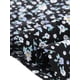 thumbnail image 5 of Blusa floral de mujer de talla grande Agnes Orinda con pliegues, cuello en V y mangas 3/4, 1X negra, 5 of 6