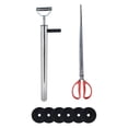 thumbnail image 1 of Bomba para camarones con pinzas de tijera multifunción, accesorios de pesca portátiles, bomba de almejas fácil de usar, dispositivo para capturar, 1 of 8