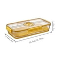 thumbnail image 2 of Cqxid Closure Bags & lids & Boxes Under $15 Bread Airtight Bread For Kitchen Counter Time Recording Bread Box With Lid Plastic Bread With Air Bread Loaf For Bun Sandwich, 2 of 8