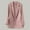 Pink, variant on New Summer Fashion for All GaThRRgYP 2025 Fall Plus Size Button Blazer for Women,Ladies Solid Color Long Sleeve Lapel Real Pocket Suit Jacket White S