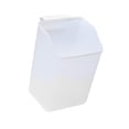 thumbnail image 1 of Organizador de puertas de gabinete, caja de almacenamiento para sobre el gabinete, organizador de gabinetes de cocina blanco esmerilado, 1 of 9