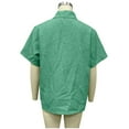 thumbnail image 3 of S-5X Plus Size Golf Shirts for Men Big & Tall Short Sleeve Tshirts Shirt Mens Casual Solid Color Pullover Button Collared Athletic Workout Tees Tops, 3 of 4