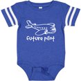 thumbnail image 3 of Inktastic Future Pilot Airplane Doodle Plane Boys or Girls Baby Bodysuit, 3 of 5