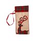 thumbnail image 2 of Cateissary Ropa de botella de vino de Navidad de rejilla roja, funda de cerveza con cordón, de comedor, funda de botella de vino de Navidad, Kits de decoración para fiestas Alce, 2 of 6